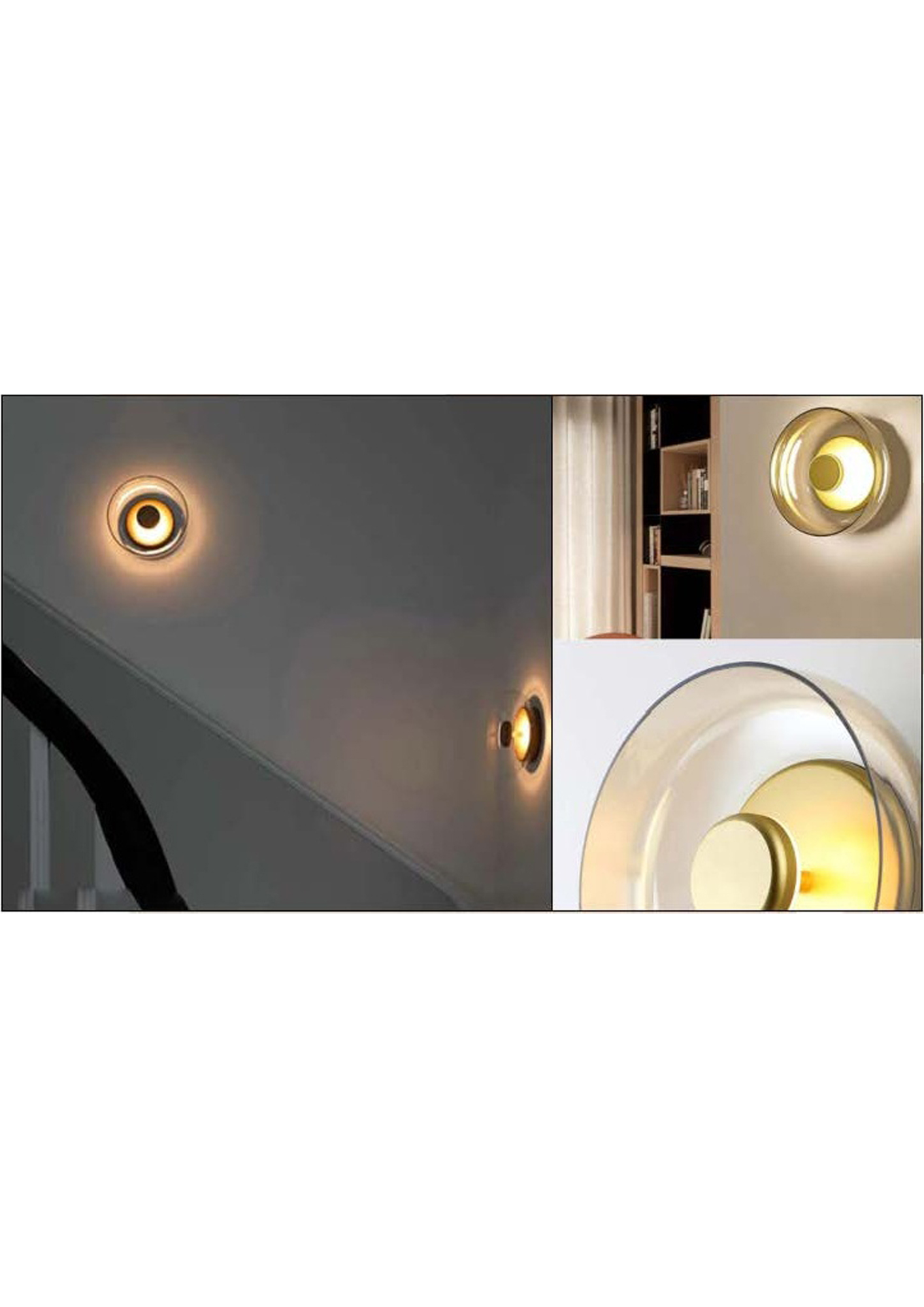 Beyond Lights - Glass Wall Sconce- GL